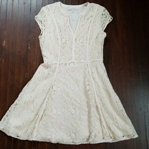 Lauren Conrad Ivory Dress